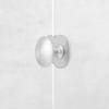 Hassle Installation Stainless Steel Knob Clamp for 5 8mm Glass Door
