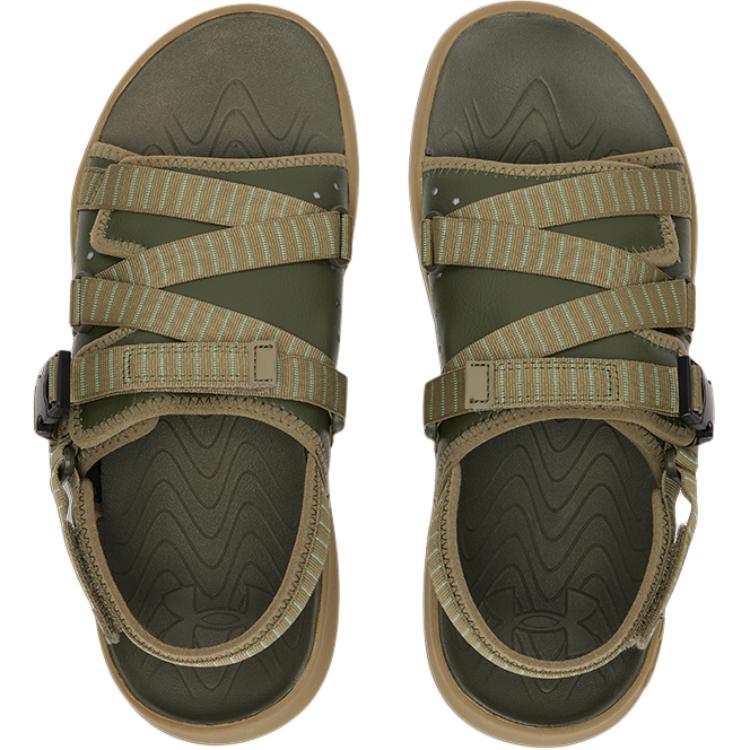 Under Armour Beach Sandals Unisex Ghost Green 6007203-390