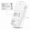 Xuuyuu Watt Checker, Power Display, LCD Power Meter, Electricity Bill Measurement, Overload Warning, Voltage/Frequency/Time Range Display, Watt Monito