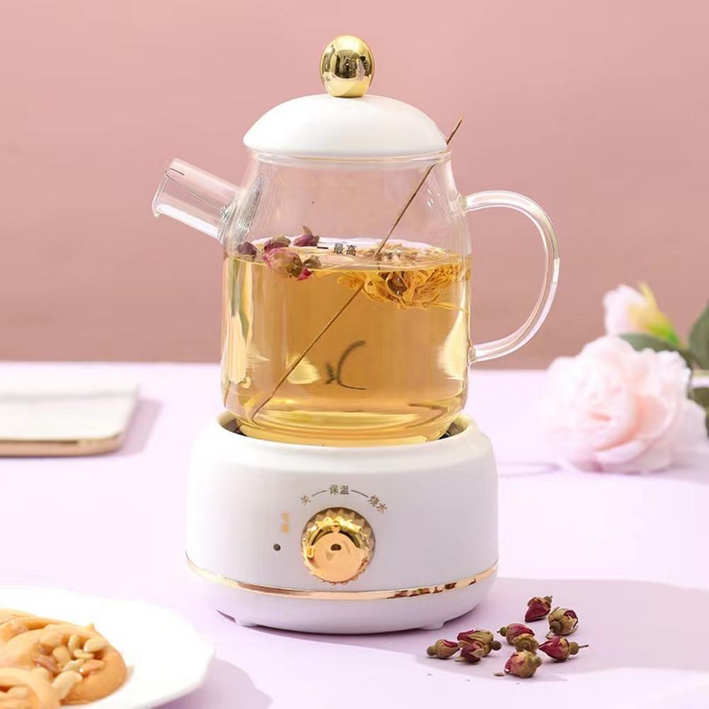 0.4-0.6L Health Pot, Office Small Tea Maker, Household Mini Health Cup, Tea Stove, Flower Boiling Tea Pot 220V
