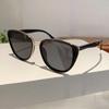 Vintage Cat Eye Sunglasses Women Fashion Coating Mirror Shades UV400 Protection Trendy Gradient Style Outdoor Eyewear
