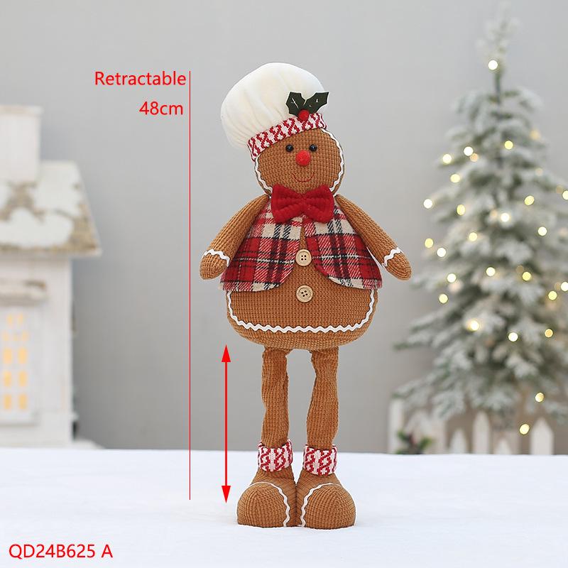 Christmas Gingerbread Man Doll - Festive Decor & Gift for Children