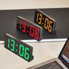 Large Number Alarm Clock Calendar Function Electric Bedside Desk Clock LED Digital Clock  Desk Use
