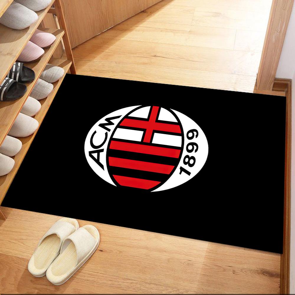 Ac Milan Carpet Design For Dormitory Bedrooms Decorate Room Foyer Antislip Carpet Office Home Decor Perfect Gift For Valentine'S Wedding Birthday