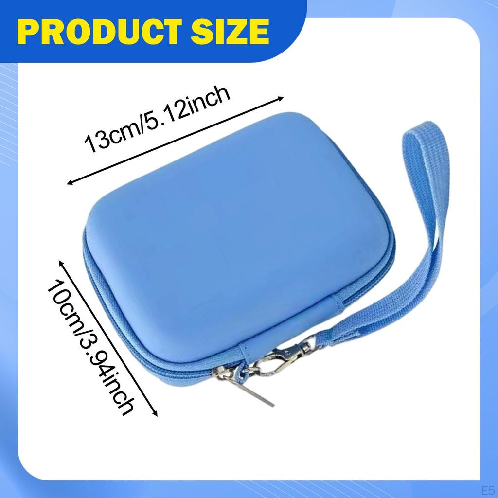 Digital Camera Case Card Storage Durability Versatile Accessories Portable Practical Zipper