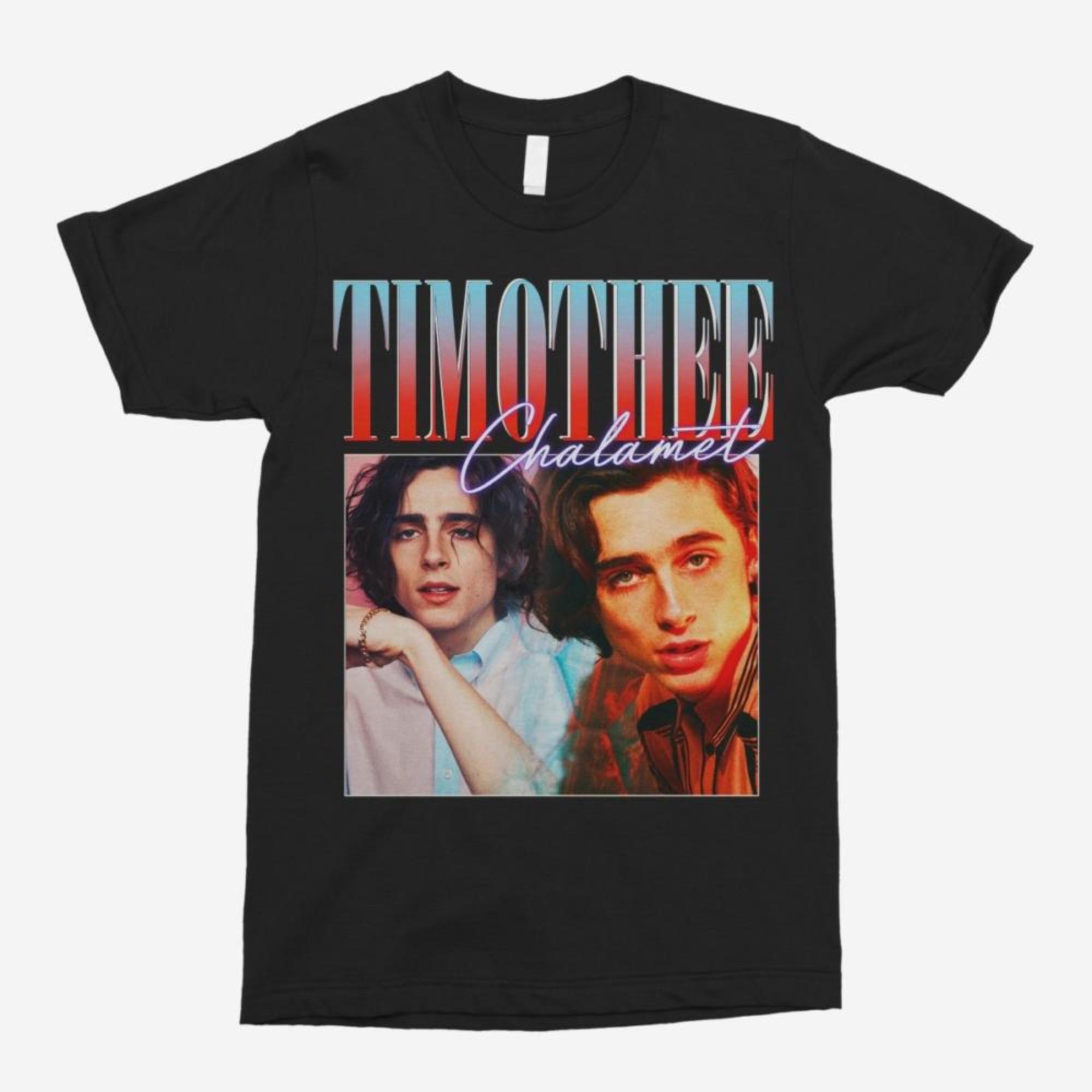 Timothée Chalamet Retro Vintage T-shirt S