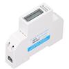 DC220V Electric Energy Meter LCD Display IP51 Waterproof Remote RS485 Single Phase Electricity Usage Monitor 5‑100A