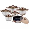 12-Piece Kinghoff Kh-1768 Pot Set