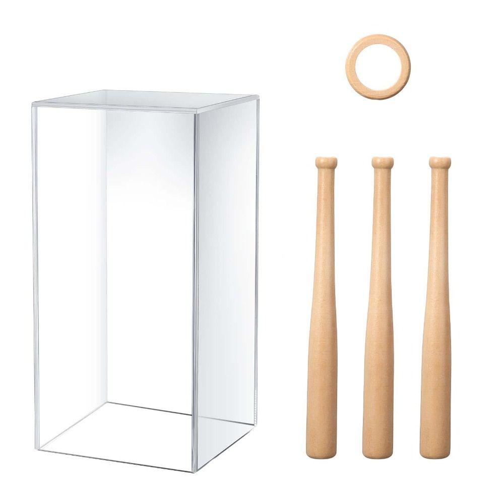 UV Protection Baseball Display Stand Dustproof Baseball Holder Case  Autograph