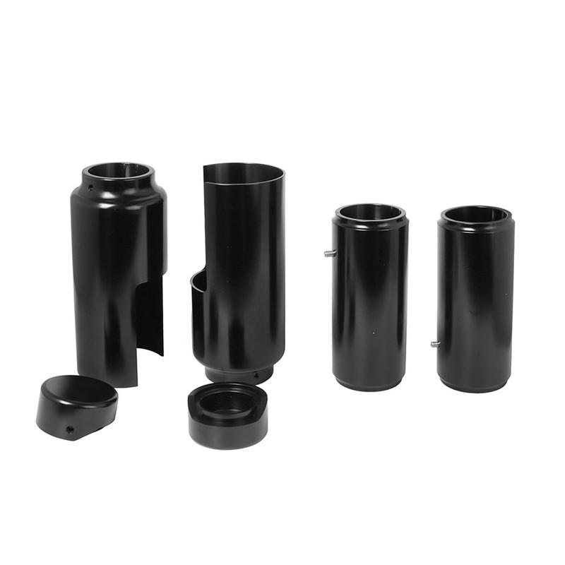 A28G-Motorcycle For-For -Davidson Street Bob 2018    Black Front Fork Cover Tube Cap Kit