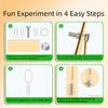Self-made DIY Physics Experiment Kit Manual Force Gauge  Science Project for Kids