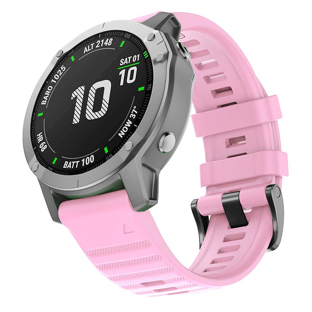 Silikon-Schnellverschluss-Uhrenarmband für Garmin Fenix 6, 6x, 5 und Fenix 3 (22mm/26mm)