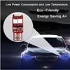 2pcs T10 W5W LED RGB Remote Control Lights Indicator Bulb Car Interior Wedge Side Lamps
