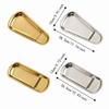 Irregular Outline Condiment Serving Tray Mirror Polished Metal Storage Tray  Kitchen Use