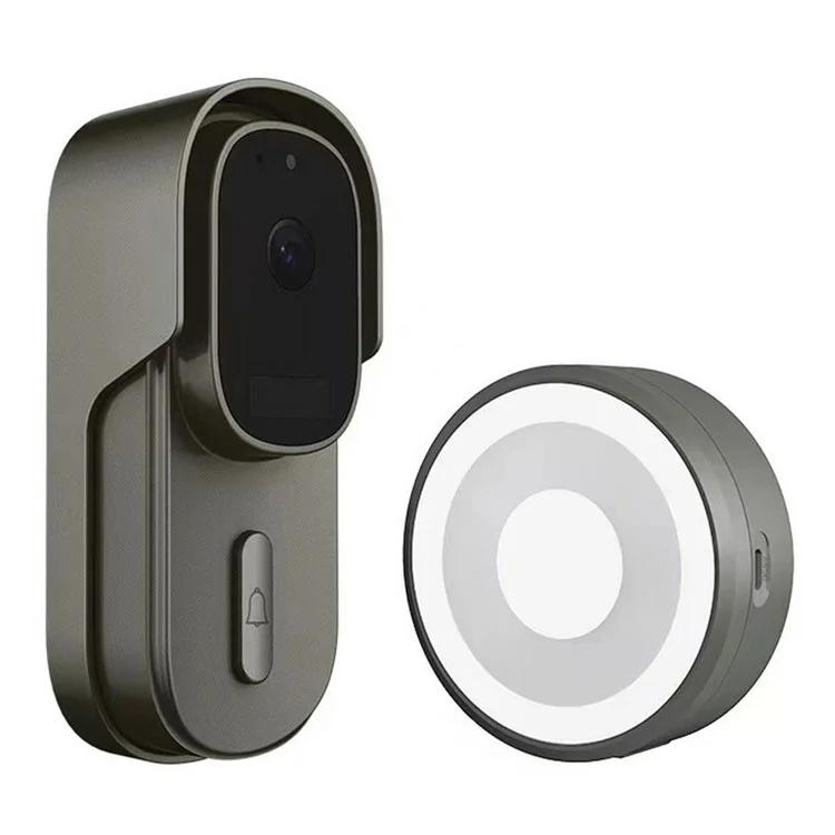 

WF001 Tuya WiFi 1080P HD Smart Video Беспроводной дверной звонок с функцией Ding-Dong