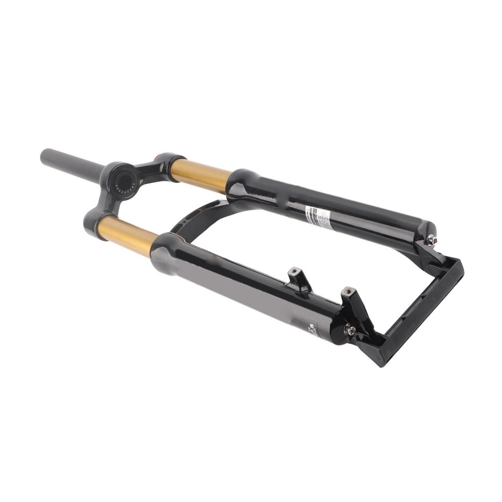 BOLANY Bike Front Fork 27.5in Bicycle Single Air Chamber Front Fork Shoulder Control