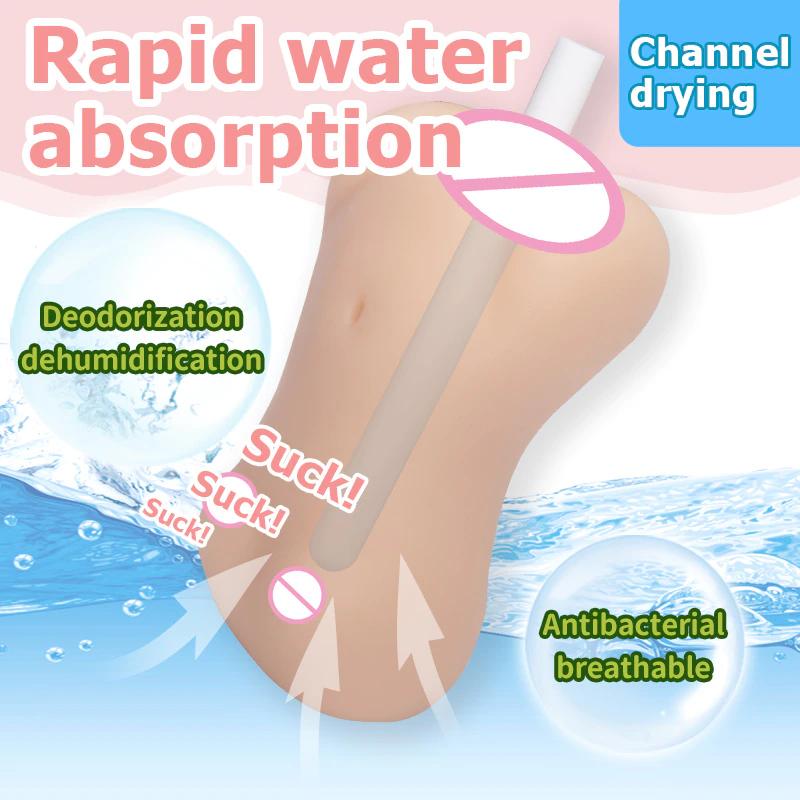 Adjustable Male Masturbator Belt for Masturbation Cup Silicone Cleaning Brush Sex Toy Cleaner Water Absorption Rod Drying Stick