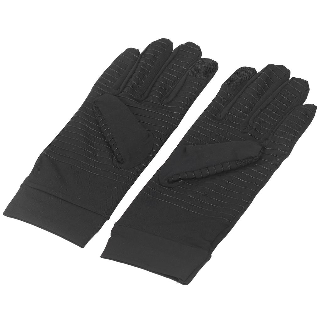 Copper Fiber Arthritis Compression Gloves Health Care Non Slip Dot Copper Compression Gloves S