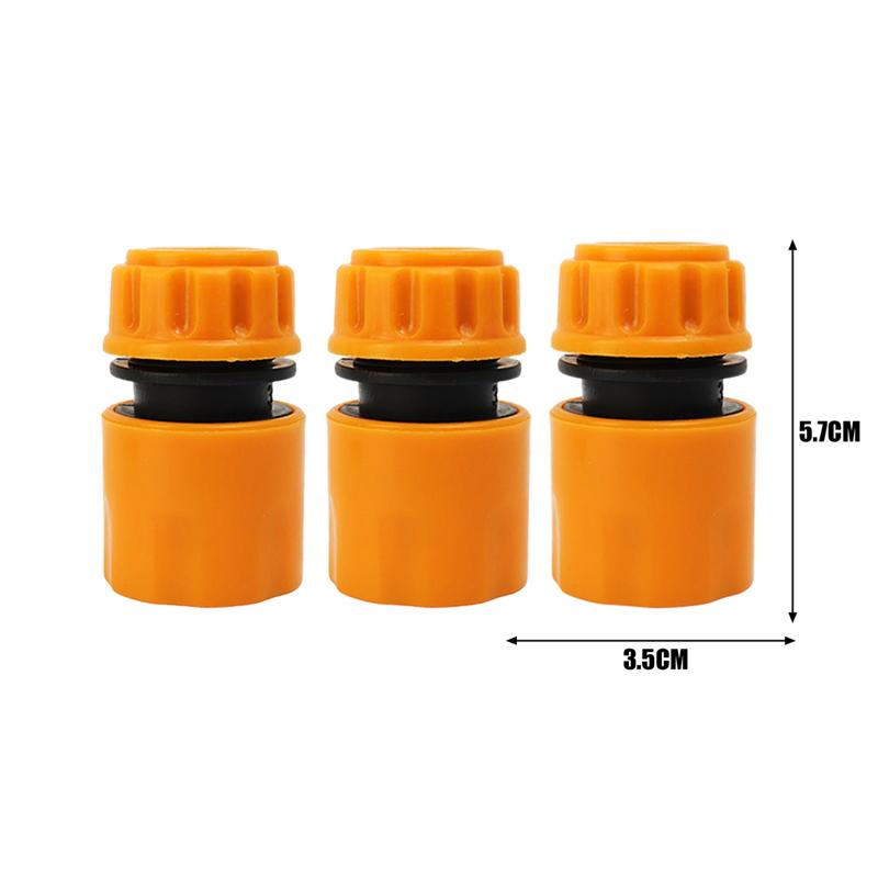 6-1PCS Garden Hose Quick Connector Faucet Extender Hose Connection Joint Garden Water Pipe Connectors Watering Pipe Fittings