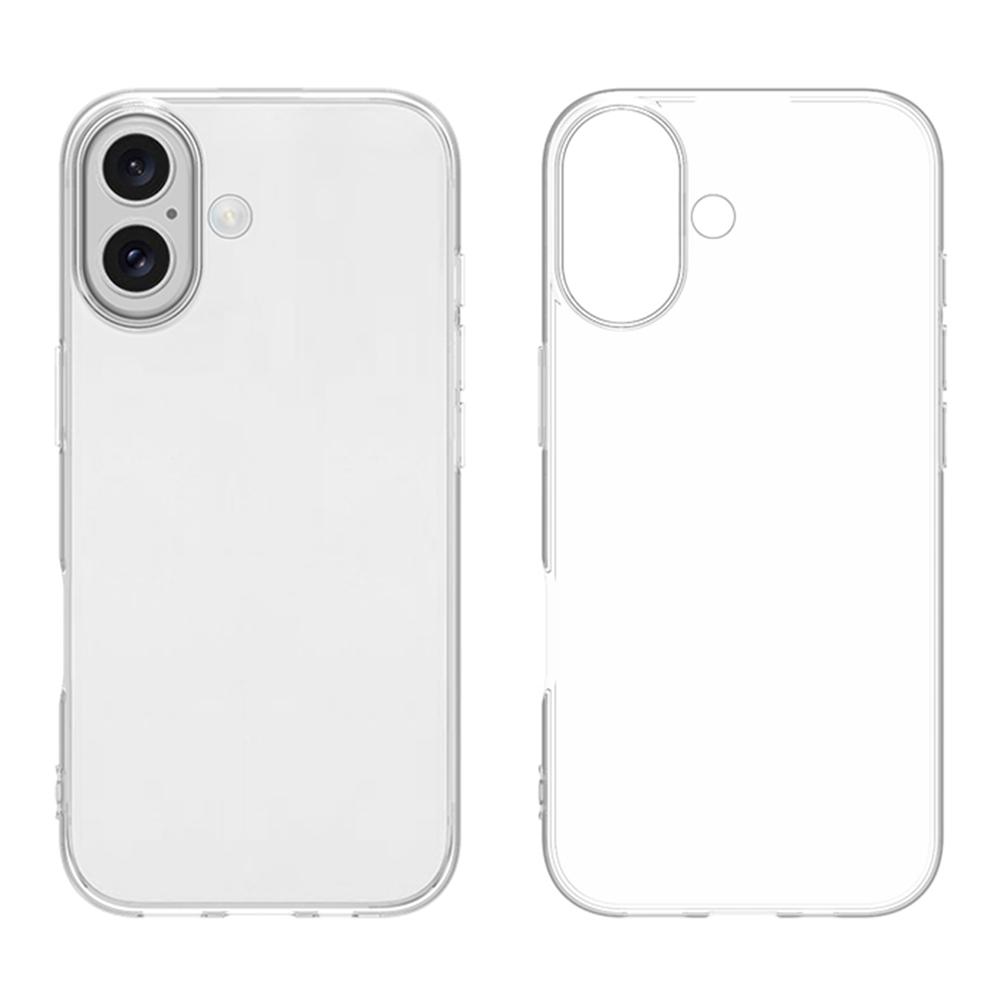

For iPhone 17 Case Slim Fit Transparent Soft TPU Phone Cover A