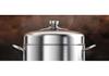 304 Stainless Steel Energy-Saving 4-Layer No-Flavor-Transfer Induction Steamer