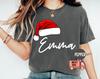 Comfort Colors® Matching Family Christmas Shirts, Family Christmas Shirt,Matching Xmas Tees,Custom Christmas Tee,Personalized Name Christmas