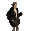 Betyr Boa Boa Størrelse S Damebluse, Overbekledning, Jakke, Skulder, Slankende, Hette, Høst/Vinter, Svart,