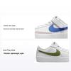 Blazer Low 77 PS Weiß Chlorophyll Mittelblau Kinder Sneaker Schwarz DA4075-109