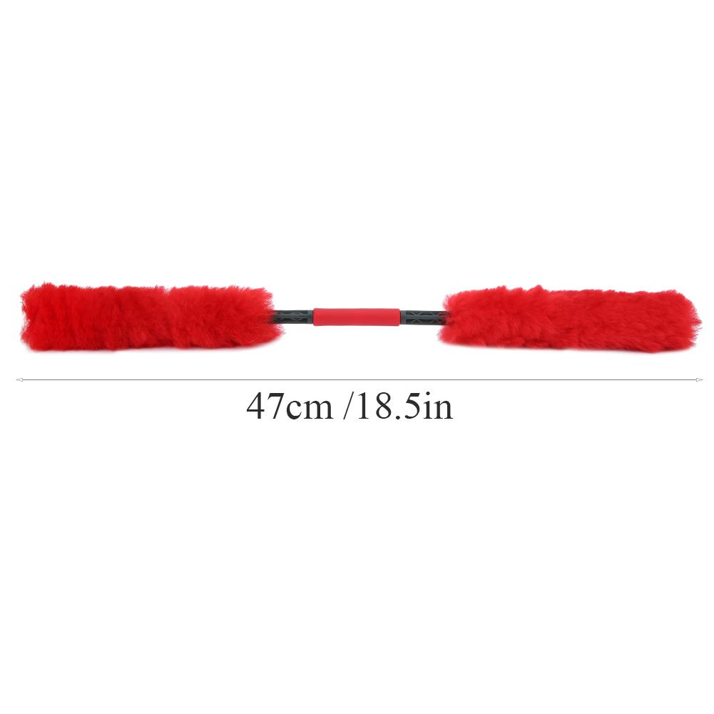 Double Headed Wool Cleaning Stick Hard Nylon Bristles Gun Equipment Cleaning Rod