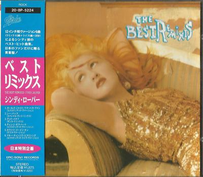CD CYNDI LAUPER  Best Remixes 208P5224 Epic 2020 Japan Dance  Electronica Used