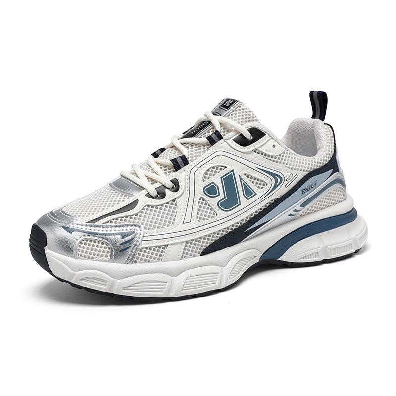 Mode Herren Freizeitschuhe Mesh Herren Laufschuhe Atmungsaktiv Rutschfest Sportschuhe Bequeme Tennisschuhe Weiche Walking-Schuhe