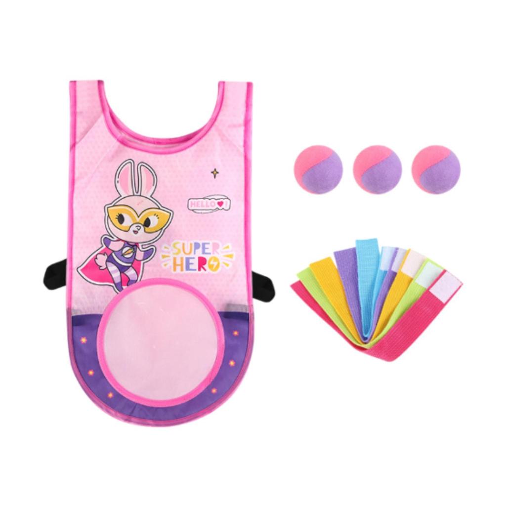 Dodgeball Game 3 Sticky Ball Toy Activity Equipment for Indoor Outdoor Beach