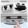 Jeep Car Visor Glasses Box Auto Sunglasses Storage Case For Jeep Grand Cherokee Wrangler JK Gladiator Compass Renegade Patriot