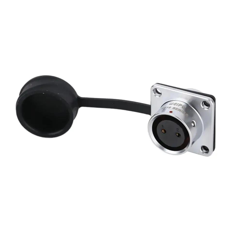 WEIPU SF16 SF1610 SF1613 M16 Waterproof Connector IP67 Power Electrical Adapter Panel Mount PCB Soldering 2 3 4  5 7 9Pin 10Pin