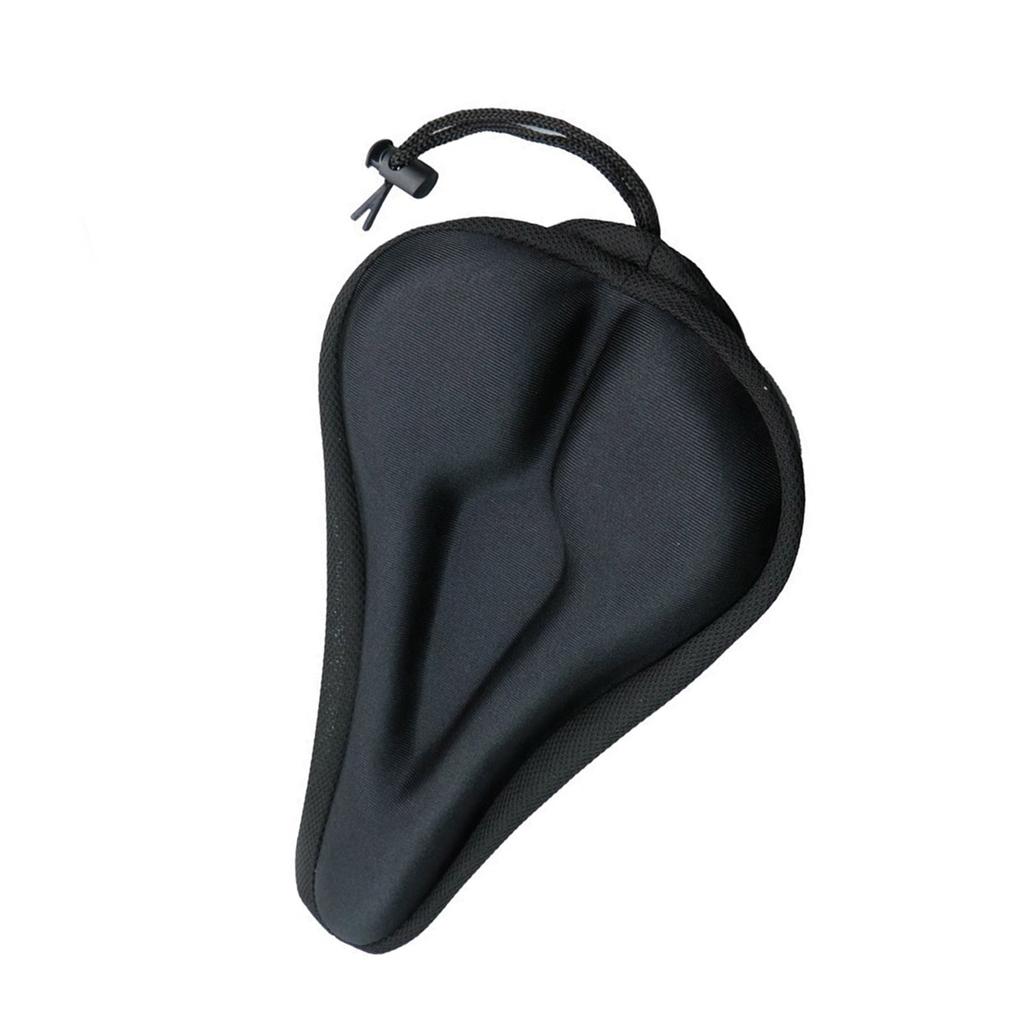 Bike Saddle Cover Padded Thick Gel Bicycles Seat Cushion for Comfortable Cycling Breathable Lightweight Non-Slip Covers