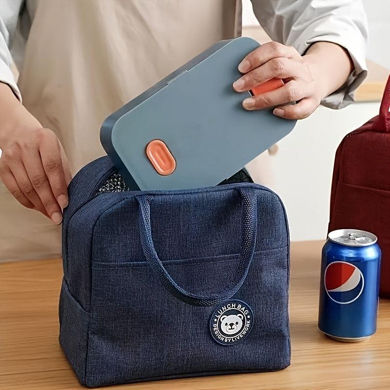 Reusable Adult Insulated Lunch Bag,Corrosion-resistant Cool Large Capacity Lunch Tote Bag,Suitable for Office/travel/picnic