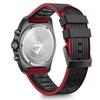 Victorinox SWISS ARMY Chronograph Analog Quartz Black Red Rubber Stainless Steel Case Interchangeable Brand Gift Water-Resistant Men's Watch, Dial,