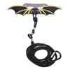 Adjustable Bearded Dragon Harness Set Lizard Leash with Wing 3pcs Vest for Reptiles Small Animals Halloween Costume