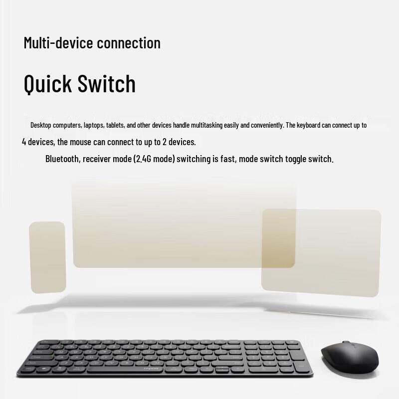

LISM 9300S Wireless Keyboard and Mouse Combo