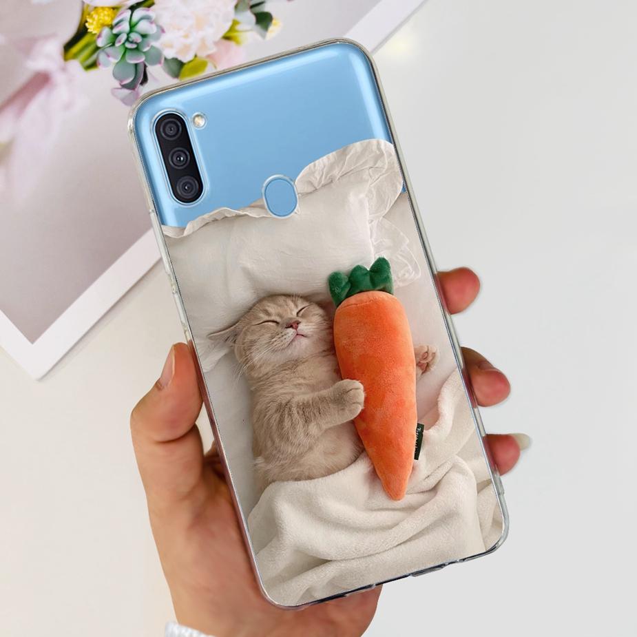 For Samsung Galaxy A11 Case SM-A115F Popular Painted Cover Soft Silicone Phone Case For Samsung A11 M 11 Galaxy M11 M115F Fundas