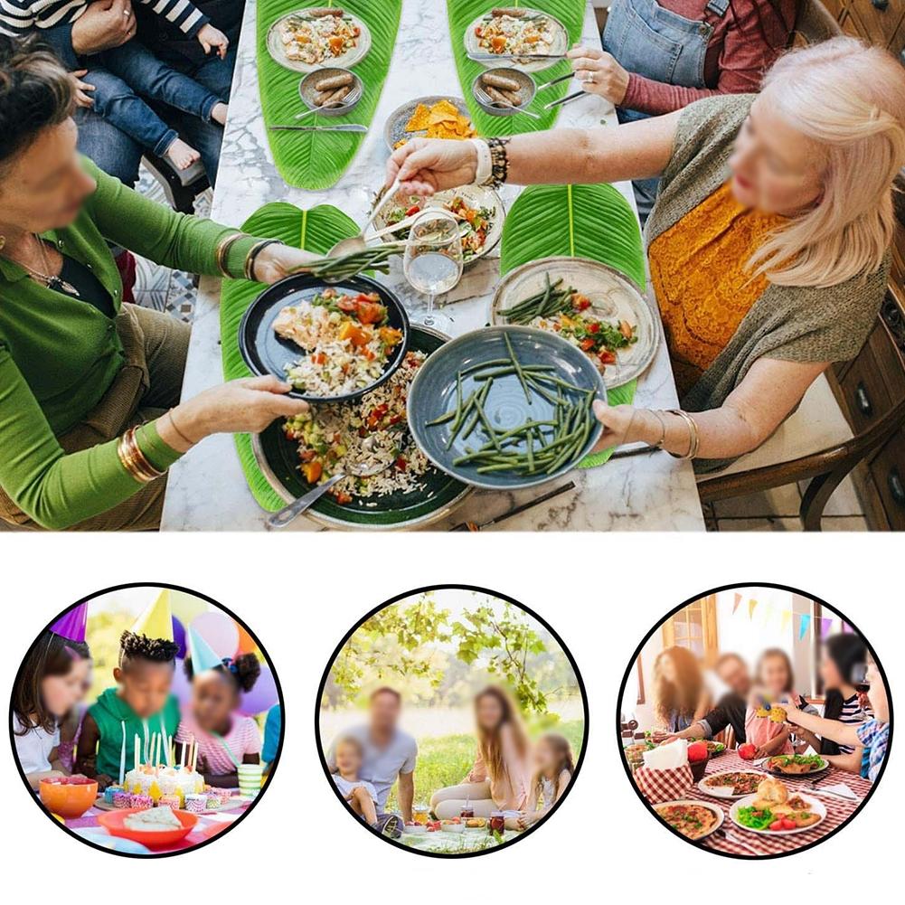 Wedding Artificial Leaves Accessories Garden Hawaiian