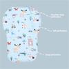 Baby Strollers Cushion Seat Liner with Cartoon Pattern Soft Cushion Comfortable Baby Seat Pad Breathable Baby Pram Pad