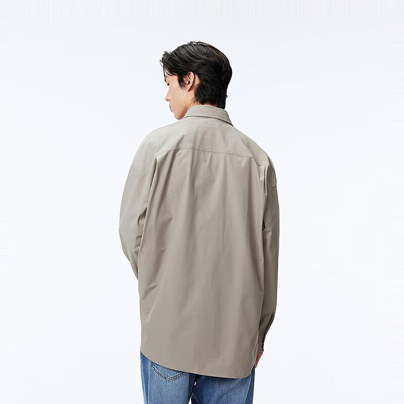 PEACEBIRD Men's Outdoor Workwear Pocket Shirt
