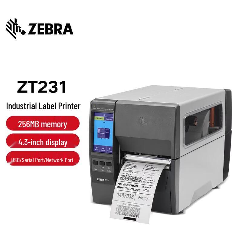 Zebra ZT231 Industrial Label Printer