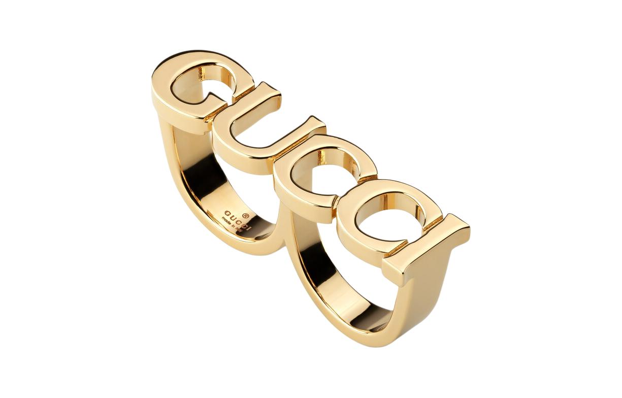 GUCCI Rings Unisex 789202I46008005 Gold|M beige