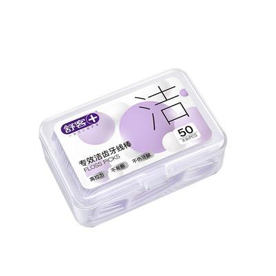 Shuke 50 Count Flat Dental Floss Sticks