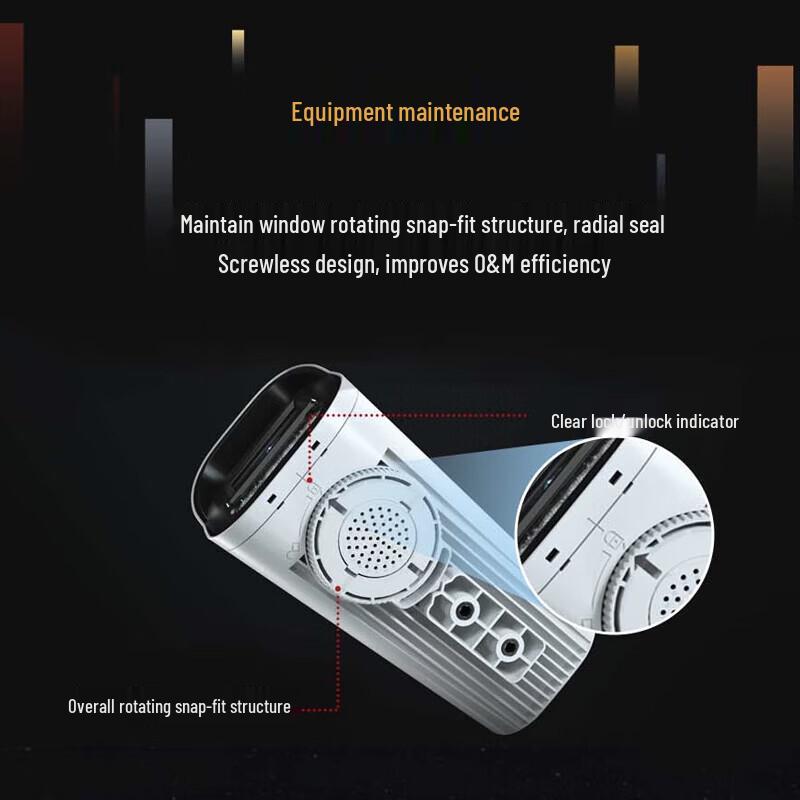 Huawei Kunling 5MP POE Dual Light Full-Color Bullet Security Camera CN Plug (adapter Included)
