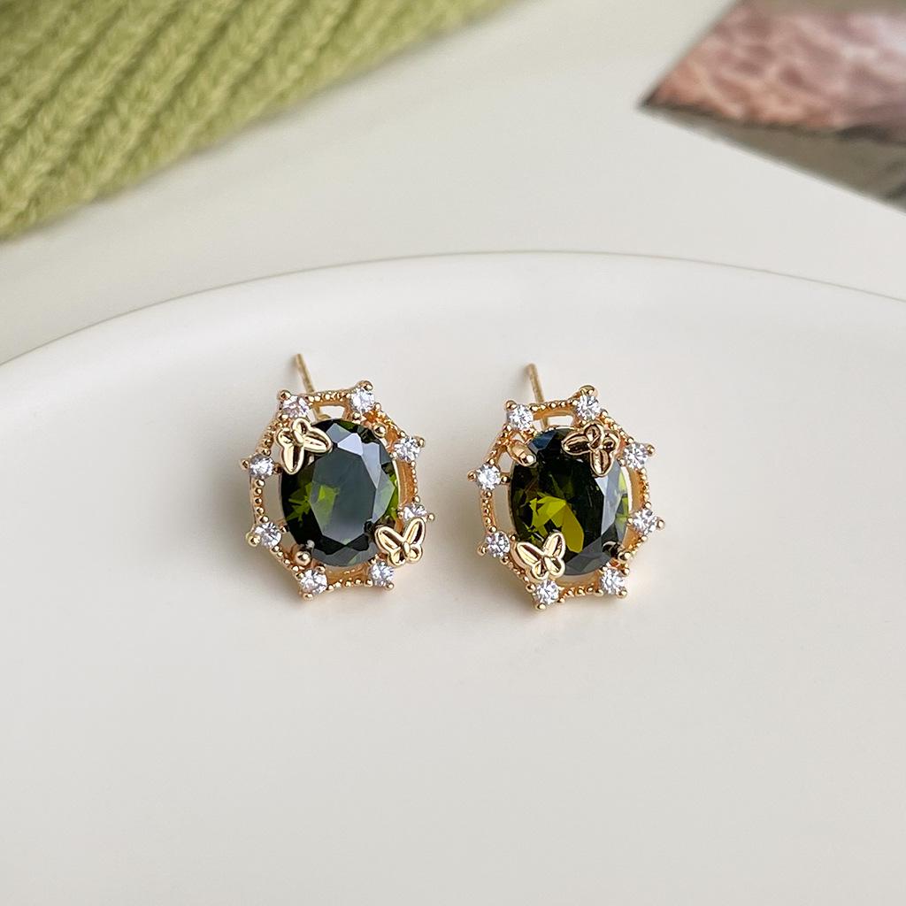 

Зелені сережки з квітами в стилі Морі: Стильний, Універсальний та Елегантний для Жінок