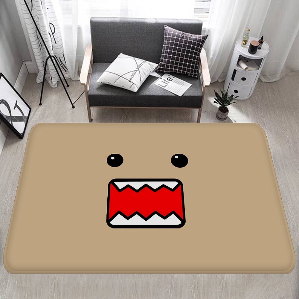 Cartoon D-Domo K-Kun Bathroom Mat Anti-slip Absorb Water Long Strip Cushion Bedroon Mat Welcome Doormat