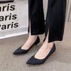 Pointy Stiletto Heels Dress Party Women's Office Women's Shoes Fashion Simple Everything Solid Color Spring Zapatillas Mujer